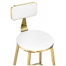 Барные стулья Persi white / gold Барные стулья Persi white / gold
