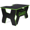 Игровой компьютерный стол GENERIC COMFORT GAMER2 черный / зеленый