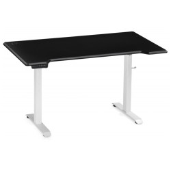 МАРКОС 140 черная шагрень / белый Стол письменный