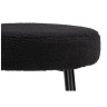 Барные стулья Plato black fabric