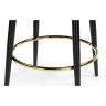 Барные стулья Plato black fabric
