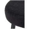 Барные стулья Plato black fabric