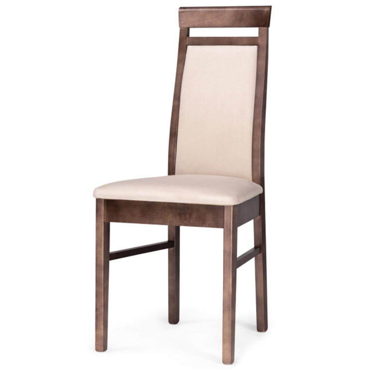 АМИАТА деревянный стул с обивкой велюр