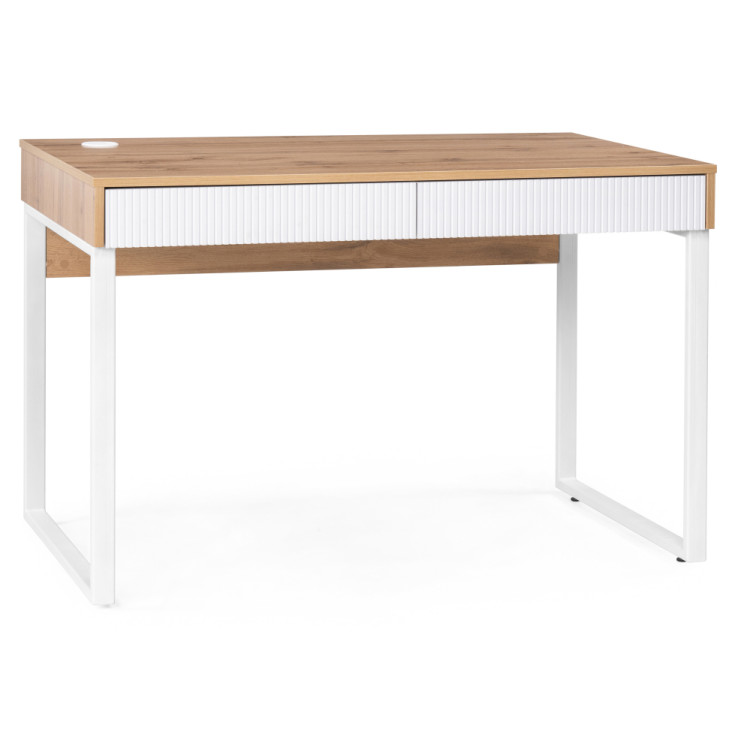 Компьютерные столы Реус дуб вотан / белый