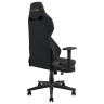 KARNOX CHALLENGER игровое кресло с обивкой тканью Dark Horse, черный