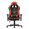 RACER компьютерное кресло с обивкой искусственной кожей, цвет черный / оранжевый