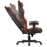 RACER компьютерное кресло с обивкой искусственной кожей, цвет черный / оранжевый