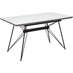 Стеклянные столы черного цвета. COMPLEX стеклянный обеденный стол