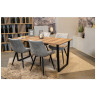ЛОТА ЛОФТ 120 раздвижной кухонный стол с ламинированной столешницей, max длина 160 см