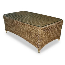 Плетеный кофейный стол OPAL Плетеный кофейный стол OPAL