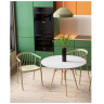 Обеденные (кухонные) столы EAMES DSW D100, белый, столешница МДФ, ножки метал, массив бука