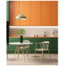 Обеденные (кухонные) столы EAMES DSW D100, белый, столешница МДФ, ножки метал, массив бука