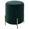 Пуфы Пуф для гостиной RICE BLUVEL-78 GREEN / GOLD М-City