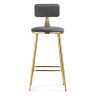 Барные стулья Persi dark gray / gold Барные стулья Persi dark gray / gold