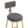Барные стулья Persi dark gray / gold Барные стулья Persi dark gray / gold