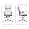 DOBRIN ARNOLD офисное компьютерное кресло для руководителя, обивка экокожа