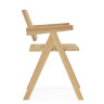 RATTAN wood стул из массива дерева