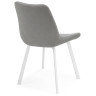 Стулья на металлокаркасе Челси 360 светло-серый (ZD 960) / белый