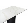 ГОТЛАНД 180 стол с керамической столешницей, цвет белый мрамор