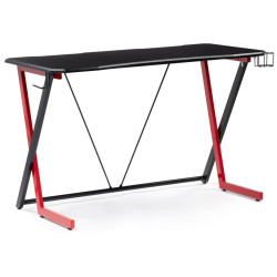 Kolman black / red Игровой компьютерный стол