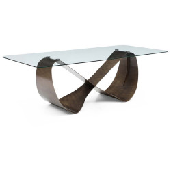 DT9305FGI стеклянный обеденный стол