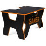 Игровой компьютерный стол GENERIC COMFORT GAMER2 черный / оранжевый