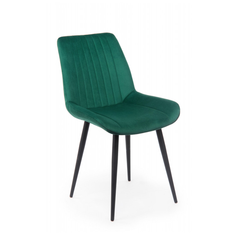 Стулья на металлокаркасе Седа зеленый (zd 667) / черный np