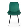 Стулья на металлокаркасе Седа зеленый (zd 667) / черный np