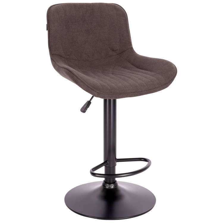 Import.categories_EVERPROF Барный стул Everprof Grace Black (Грэйс Блэк) Ткань Темно-коричневый