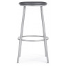 Барные табуреты Drezegomad серый полимер / светлый мусс