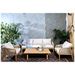 Диванная группа из акации RIMINI L  Joygarden