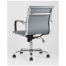 Офисные кресла TopChairs City S офисное серое, обивка экокожа, механизм качания и регулировки по высоте
