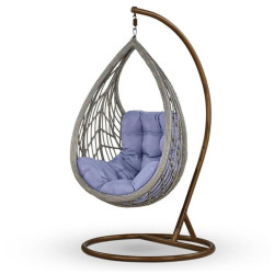 Подвесное кресло N886-W70 Light Grey Подвесное кресло-кокон