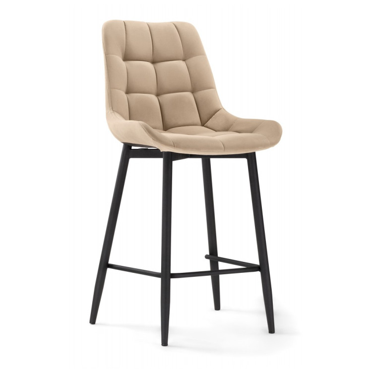 Барные стулья Алст К крутящийся бежевый / черный