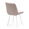 Стулья на металлокаркасе Челси 360 латте (ZD 290) / белый