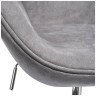 Дизайнерские кресла Кресло SWAN STYLE CHAIR серый, искусственная замша