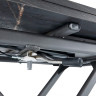 B2448R раскладной стол-трансформер с ламинированной столешницей в цвете чёрный мрамор