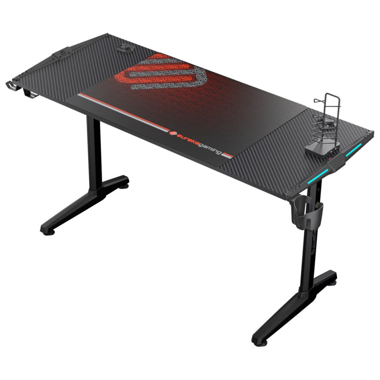 Игровые столы Стол для компьютера (для геймеров) EUREKA GIP 55, Black