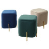 Пуфы Пуф для гостиной ARES BLUVEL-78 GREEN / GOLD М-City