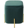 Пуфы Пуф для гостиной ARES BLUVEL-78 GREEN / GOLD М-City