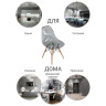 Стулья Стул Eames прозрачный серый