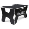 Игровой компьютерный стол GENERIC COMFORT GAMER2 черный / белый