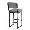 Барные стулья Ларс selfie grey / черный