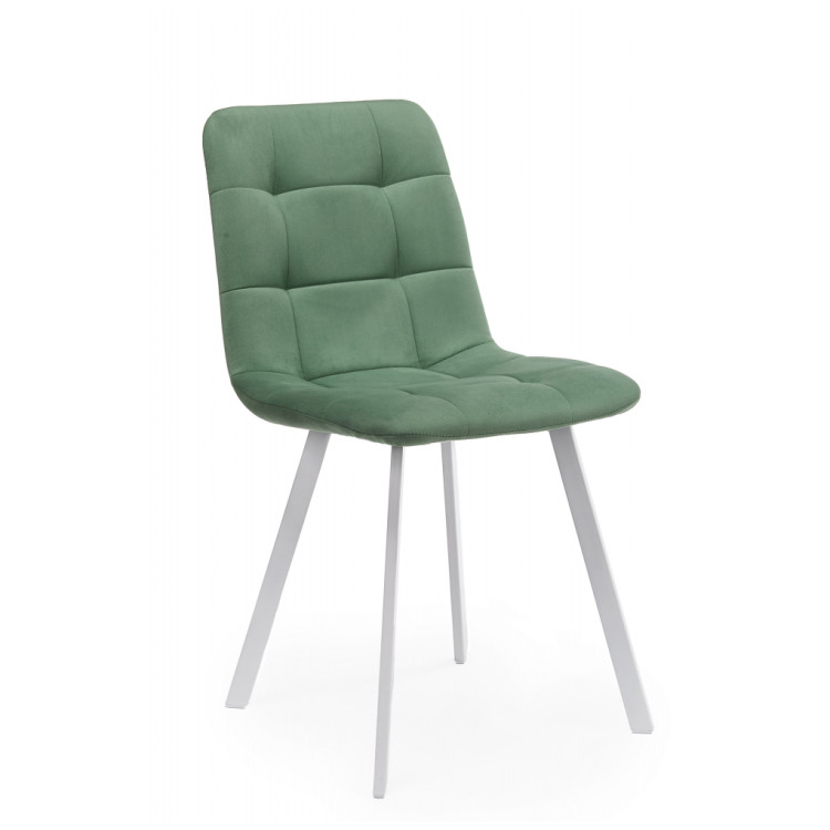 Стулья на металлокаркасе Чилли фисташковый / белый