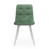 Стулья на металлокаркасе Чилли фисташковый / белый