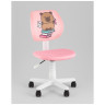 Детские компьютерные кресла Кресло ЛОЛО Study розовый пластик белый