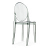 Пластиковые стулья Victoria clear gray
