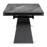 ДЕНХОЛЬМ 240 стол с керамической столешницей, цвет mosco nero matt / черный