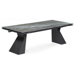 ДЕНХОЛЬМ 240 mosco nero matt / черный Стол обеденный