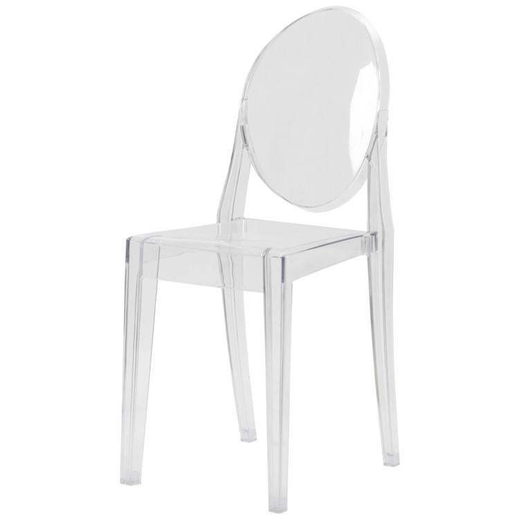 VICTORIA GHOST стул из прозрачного пластика